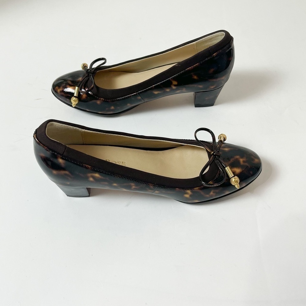 TARYN ROSE Fairlawn Tortoise Pump Heel size 5 - Picture 4 of 10